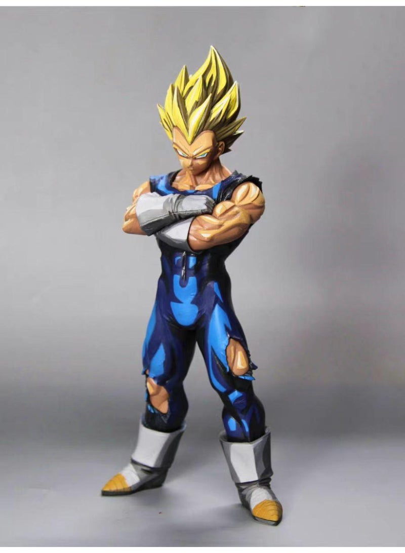 Dragon Ball Super Saiyan Vegeta 29 cm Figure, Eye-catching Desktop and PC Case Decoration - Image 2